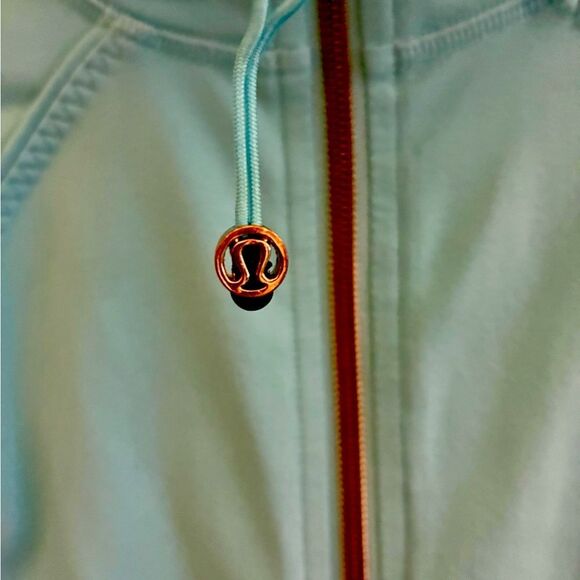 Lululemon Light Blue Zip-Up Jacket Woman’s Size L - Picture 4 of 6